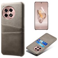 OnePlus 12R Cover med Kortholder til to kort Grå
