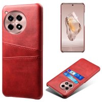 OnePlus 12R Cover med Kortholder til to kort Rød