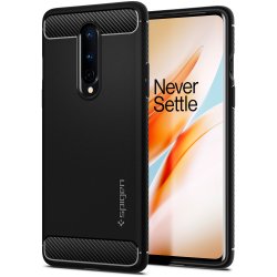 OnePlus 8 Cover Rugged Armor Mate Black