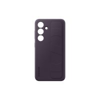 Original Galaxy S24 Cover Standing Grip Case Dark Violet