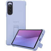 Original Xperia 10 V Cover Style Cover with Stand Lavendel