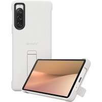 Original Xperia 10 V Cover Style Cover with Stand Hvid