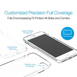 iPhone 7 Plus/iPhone 8 Plus Cover TENC Air Transparent Klar