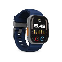 Apple Watch 44/45/46/Ultra 49mm Armbånd Armor Blå