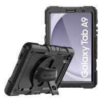 Samsung Galaxy Tab A9 X110 X115 Cover Rainproof Rugged Case Hand Strap Kickstand