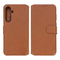 Samsung Galaxy A15 Etui Detachable Wallet Case Brun