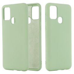 Samsung Galaxy A21s Cover Silikonee Grøn