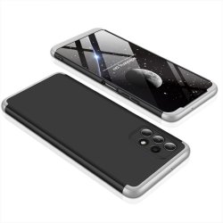 Samsung Galaxy A32 5G Cover Tredelt Sort Sølv