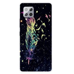 Samsung Galaxy A42 5G Cover Motiv Fjäder