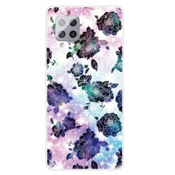 Samsung Galaxy A42 5G Cover Motiv Sorta Blommor