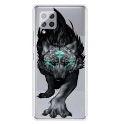 Samsung Galaxy A42 5G Cover Motiv Läskig Varg
