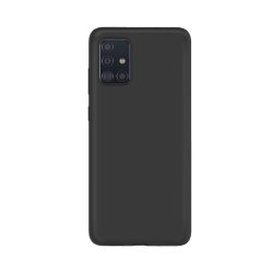 Samsung Galaxy A51 Cover Silikoneei Case Sort