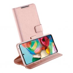 Samsung Galaxy A72 Etui Classic Wallet Roseguld