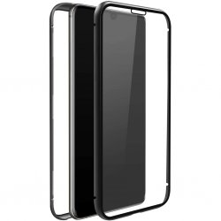 Samsung Galaxy A72 Cover 360° Real Glass Case Sort Transparent