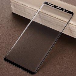 Samsung Galaxy Note 9 Skærmbeskytter i Hærdet Glas Full Size 9H Typ 2 Sort
