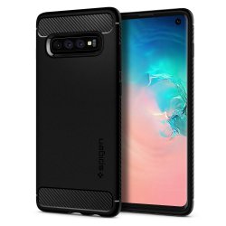 Samsung Galaxy S10 Cover Rugged Armor Mate Black