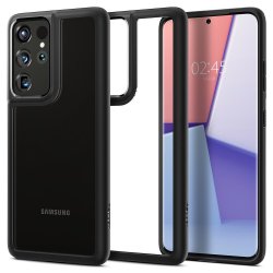 Samsung Galaxy S21 Ultra Skal Ultra Hybrid Matte Black