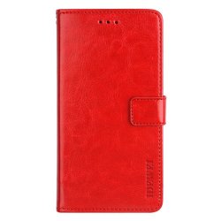 Samsung Galaxy S22 Plus Etui Lædertekstur Rød