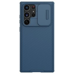 Samsung Galaxy S22 Ultra Cover CamShield Blå