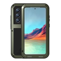 Samsung Galaxy S22 Ultra Cover Powerful Case Grøn