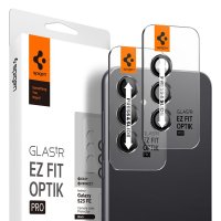 Samsung Galaxy S23 FE Kameralinsskydd Glas.tR EZ Fit Optik Pro 2-pack Svart
