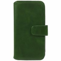Samsung Galaxy S24 Etui Essential Leather Juniper Green