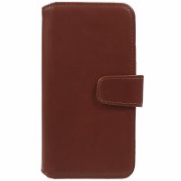 Samsung Galaxy S24 Etui Essential Leather Maple Brown