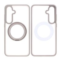 Samsung Galaxy S24 Plus Cover Roterbart Stativ Grå