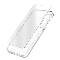 Samsung Galaxy S24 Plus Cover med Skærmbeskytter Luxe & Glass 360 Protect Bundle