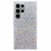Samsung Galaxy S24 Ultra Cover Sparkle Series Stardust Silver