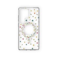 Samsung Galaxy S25 Ultra Cover Clear Case MagSafe Petite Floral