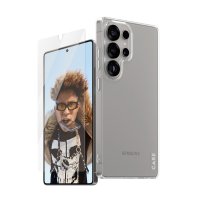 Samsung Galaxy S25 Ultra Cover og Skærmbeskytter Fashion 2-in-1 Bundle