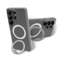 Samsung Galaxy S26 Ultra Cover Iceland Ultra Magnet Kickstand Transparent