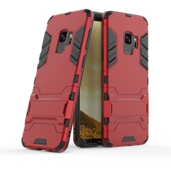 Samsung Galaxy S9 Cover Armor TPU Hård Plastikik Rød