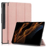Samsung Galaxy Tab S9 Ultra Etui Trifold Roseguld