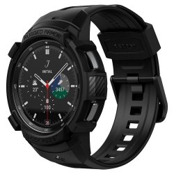 Samsung Galaxy Watch 4 Classic 46mm Cover Rugged Armor Pro Sort