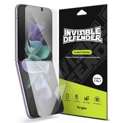Samsung Galaxy Z Flip 3 Skærmbeskytter Invisible Defender 2-pak
