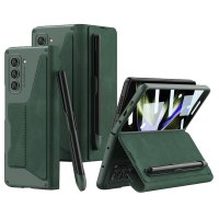 Samsung Galaxy Z Fold 5 Etui Penalhus Grøn
