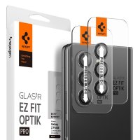 Samsung Galaxy Z Fold 5 Kameralinsebeskytter GLAS.tR EZ Fit Optik Pro 2-pak Sort