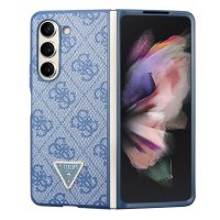 Samsung Galaxy Z Fold 5 Cover 4G Metal Triangle Strass Blå