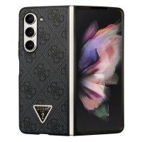 Samsung Galaxy Z Fold 5 Cover 4G Metal Triangle Strass Sort