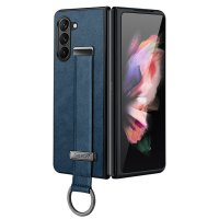 Samsung Galaxy Z Fold 5 Cover Fashion Series Blå