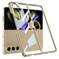 Samsung Galaxy Z Fold 5 Cover med Ringholder Guld
