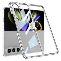 Samsung Galaxy Z Fold 5 Cover med Ringholder Sølv