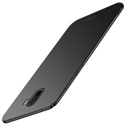 Shield till Xiaomi Pocophone F1 Cover Extra Tunt Hård Plastikik Sort