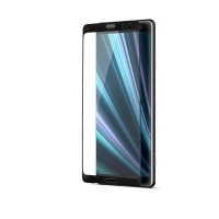 Sony Xperia XZ3 Skærmbeskytter Hærdet Glas Sort