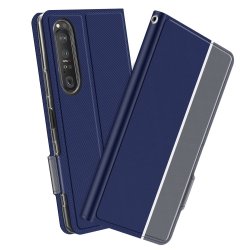 Sony Xperia 1 III Etui BaiYu Series Blå