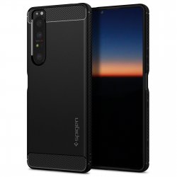 Sony Xperia 1 III Cover Rugged Armor Matte Black