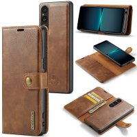 Sony Xperia 1 V Etui Aftageligt Cover Brun