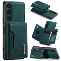 Sony Xperia 1 V Cover M2 Series Aftageligt Kortholder Grøn